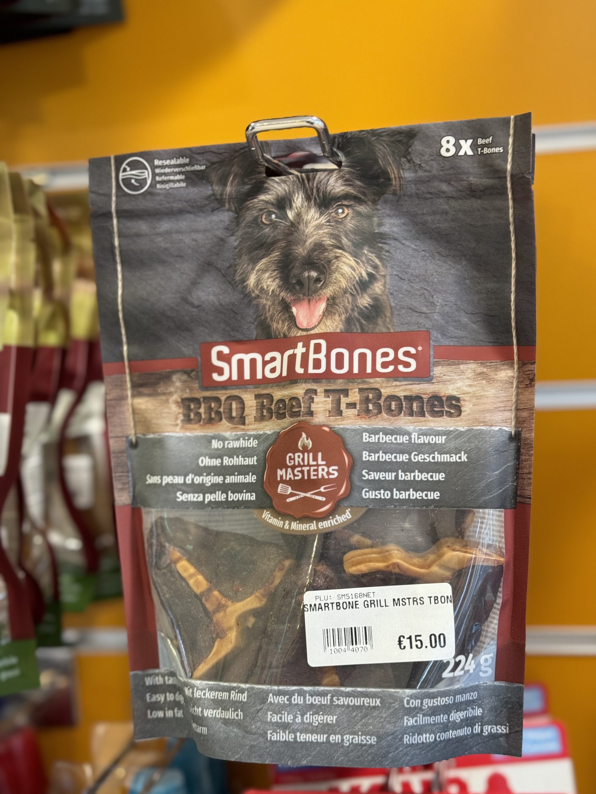 Smartbones BBQ Beef T-Bones